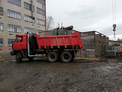 Demolice trafostanice v bývalých sklárnách (Rapotín)